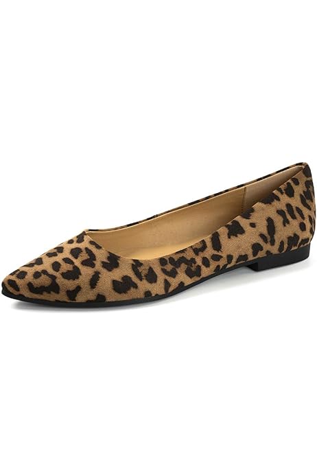 leopard print flats amazon