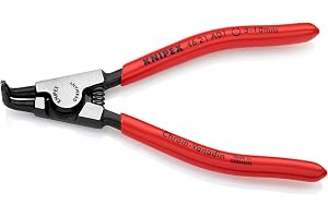 KNIPEX Låsringstång för ytterringar på axlar med plastöverdrag 125 mm, 46 21 A01