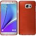 Produktbild PhoneNatic Case für Samsung Galaxy Note 5 Hülle Silikon rot brushed Cover Galaxy Note 5 Tasche + 2 Schutzfolien