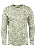 Dieser moderne Herrenpullover von BLEND aus hochwertiger Baumwolle ist super angenehm zu tragen.