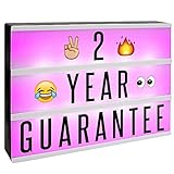 ✔️ 2 JAHRE GARANTIE - Diese Maison & White A4 Colored Light Box verfügt über eine Herstellergarantie von 2 Jahren.