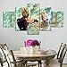 Produktbild Ai Ya-hua Home Decor Leinwand Wohnzimmer Hd Moderne 5 Panel Dragon Ball Charakter Gedruckte Bilder Malerei Wand Kunst Modulare Titelbild
