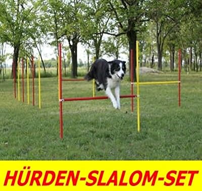 Wuzzmann Trading Kit d'agilité Wuzzmann slalom exercice Rouge/jaune