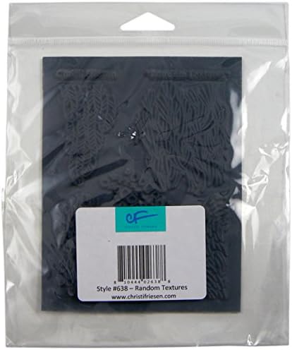 Great Create Christi Friesen Stamp 4.25 x 5.5-inch, Random Texture, Gray, 4.5