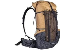 Acqorad 3F UL GEAR QiDian Pro UL 46+10L ryggsäck utomhus klättring väska camping vandring väskor UHMWPE ultralätt, kaki, Unis