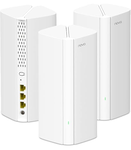 Huawei Wifi Mesh 7 (2-Packs) Ax6600 Whole Home Wi-Fi System, White