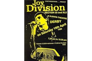 ELITEPRINT Vintage Band Joy Division Rock & Roll Konzertgig Werbung A3 Poster auf 250 g/m² Druck Material Wandkunst Reproduktion
