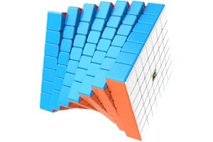 XMDCuber MOYU Meilong 7x7 V2,Speed Cube 7x7x7 Stickerless Upgraded Version Magic Cube for Children and Adults