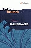 Image de EinFach Deutsch Textausgaben: Arthur Schnitzler: Traumnovelle: Gymnasiale Oberstufe