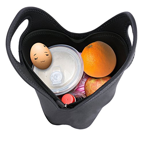 Lunch Taschen,Coofit Neopren Lunchtasche Kühltasche Wiederverwendbare Wasserdicht Isoliert Picknicktasche für Kinder,Mädchen,Frauen - 4