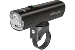Magicshine Luce anteriore, RN 1200 lumen, potente LED di tipo C, ricaricabile, IPX 7, impermeabile per mountain bike, 7 modalità di illuminazione per tutte le biciclette