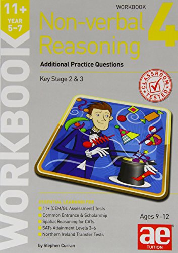 Download 11+ Non-Verbal Reasoning Year 5-7 Workbook 4: Additional Practice Questions