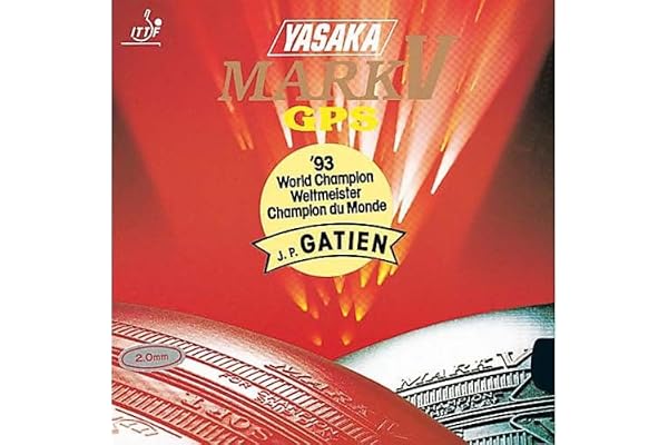 Yasaka Mark V doublure GPS, options d' 2,0 mm, noir