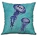 Produktbild Staresen Kissenbezug 45X45cm Sofa Hug Kissenbezug Autokissenbezug Kissenhülle für Meerestiere Bettwäsche Couchkissen Bezüge Stoffkissenbezug Wohnzimmer Kissenbezüge