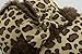 Itaar Warm Lovely Soft Sole Baby Girls Bowknot Leopard Snow Fur Boots Crib Shoes