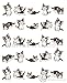 Cat Nail Art Water Decal / Tattoo / Sticker