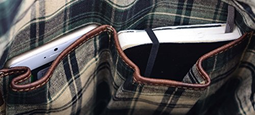 Gusti Leder studio  Neal  Laptoprucksack Rucksack Lederrucksack Laptop-Rucksack 15  Apple MacBook 15 Zoll Klassiker Allrounder B  ffelleder Echt Leder