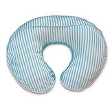 Boppy Housse d’oreiller, Classic Plus Confetti Motif à pois et à rayures Turquoise - 2