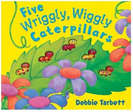 Five Wriggly, Wiggly Caterpillars (Mini Moulded Counting Books)