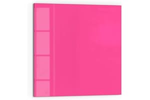 DEQORI Küchenrückwand Glas | Unifarben - Rosa | 60x60 cm | Bad- oder Herd-Rückwand | Herdblende Spritzschutz für Küche & Badezimmer | Moderne Deko für Fliesenspiegel