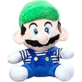 A Little Swag Super Cute Luigi Cartoon Character Plush Stuffed Soft Toys for Kids (20 cm)