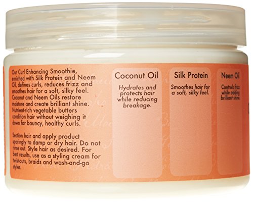 Shea Moisture Coconut und Hibiscus Curl Enhancing Smoothie, 1er Pack (1 x 340 g) - 3