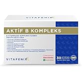 Vitafenix Aktif B Kompleks Benfotiamin ve Temel B Vitaminleri 30 Kaps&uuml;l