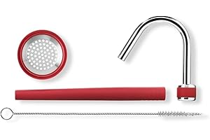 iSi 2722 Rapid Infusionsset, Aromaverstärkung mittels Druckfinfusion, Aromatisieren Sie Flüssigkeiten wie Alkohol, Öle oder Essig, Zubehör für den iSi Gourmet Whip, Silber