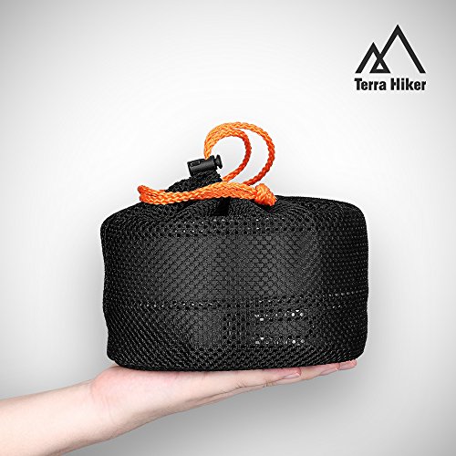 Terra Hiker Outdoor Geschirr, Camping Kochgeschirr Set, Leicht Aluminium Campinggeschirr - 7