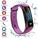 Price comparison product image Fitness Tracker HR, Activity Tracker with Step Calorie Distance Tracker Blood Pressure Heart Rate Monitor Call SMS SNS Remind IP67 Waterproof for Men Women Kids IPhone Android