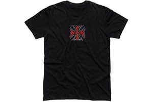 West Coast Choppers Men T-Shirt Cross White