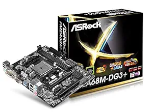 ASRock Micro ATX DDR3 1066 Motherboards FM2A68M-DG3+