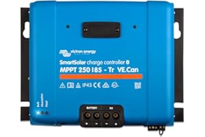 Victron Energy SmartSolar MPPT Tr VE. Can 250V 85 Amp 12/24/36/48-Volt Solar Laderegler (Bluetooth)