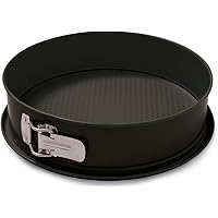 Guardini Gardenia, Tortiera apribile 1 fondo 24cm, Fondo Salvagoccia, Acciaio con rivestimento antiaderente, Colore nero