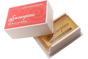 GENERIC Colophane naturelle pour violon, alto et archets de violoncelle - Accessoire d'instrument de musique léger à faible poussière - Parfait pour les musiciens professionnels et débutants (rouge)