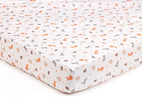 BreathableBaby Super Dry Cot Sheets In Enchanted Forest (Pack of 2)