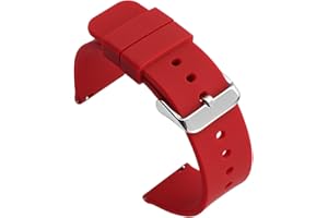 Shieranlee quickfit Strap Bracelet en Silicone de Remplacement Compatible avec 12MM 14MM 16MM 18MM 19MM 20MM 21mm 22MM 24MM Watchband Watch Strap