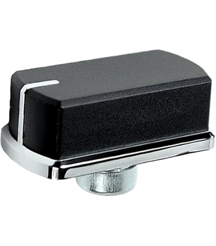 Qualtex Silver & Black Hob Oven Dial Knob For Belling Cookers - Replaces 444449569 FSDF60DO - View #4