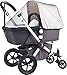 Infactory Universal Mosquito Net for Pushchairs Prams and Travel Cot – White