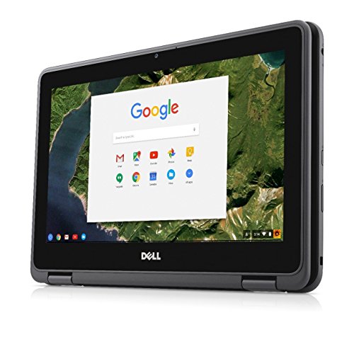 Dell Chromebook 3180 11 6-Inch Laptop -  Black   Intel Celeron N3060 1 6 GHz  4 GB RAM  16 GB eMMC  Chrome OS 