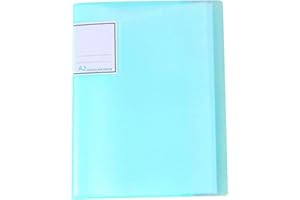 LANKYBOX Livre de présentation de Stockage de Peinture au Diamant, Dossier Transparent A2 avec 30 Pochettes Transparentes pour peintures au Diamant 50 x 40 cm ou Moins