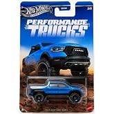 Hot Wheels G&uuml;m&uuml;ş Serisi Performans Kamyonları 2020 Ram 1500 Rebel [Mavi] 2/5-1:64 &Ouml;l&ccedil;ekli Diecast Oyuncak Ara&ccedil;