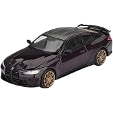 Mini GT Die-Cast BMW M4 M-Performance (G82) Daytona Violet, 1/64 &Ouml;l&ccedil;ekli Model Araba
