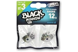 Black Minnow Fiiish 120 Jig Heads