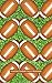 Produktbild American Football Pattern Notebook: College Ruled Writer's Notebook for School, the Office, or Home! (5 x 8 inches, 78 pages)