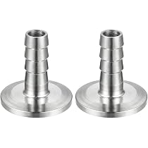 Produktbild von Alide 2er-Set Edelstahl-Keck-Klemmen Für 29er Standard-Schliff – Robuste Konus-Klemmen Für Labor & Destillation