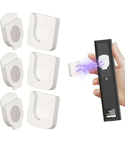Supporto Magnetico Per Telecomando - 2 Pezzi, Adesivo, Bianco - Foto 7