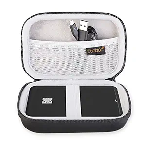 Canboc Shockproof Carrying Case Storage Travel Bag for Polaroid Snap & Polaroid Snap Touch Instant Print Digital Camera, Printer Protective Pouch Box, Black