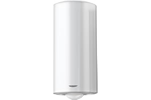 Ariston INITIO 200 L - Chauffe-eau Électrique Vertical Mural 200L - Ø560mm - Résistance Blindée Thermoplongée - NF Performance 2** - Conçu pour être installé en France