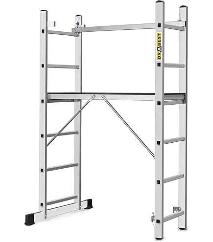 Eenmans aluminium steiger max 4.0 mtr vloer